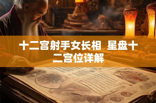 十二宫射手女长相  星盘十二宫位详解