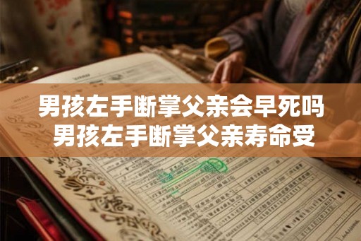 男孩左手断掌父亲会早死吗 男孩左手断掌父亲寿命受影响吗
