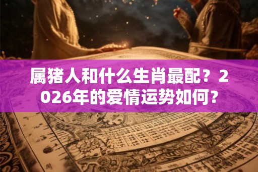 属猪人和什么生肖最配?2026年的爱情运势如何? 属猪人和什么生肖最配?2026年的爱情运势如何?