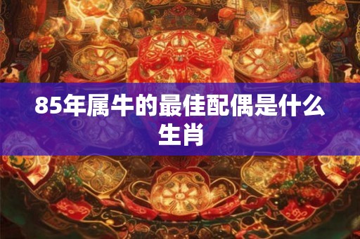 85年属牛的最佳配偶是什么生肖