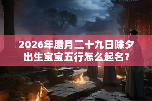 2026年腊月二十九日除夕出生宝宝五行怎么起名? 2026年腊月二十九日除夕出生宝宝五行怎么起名?