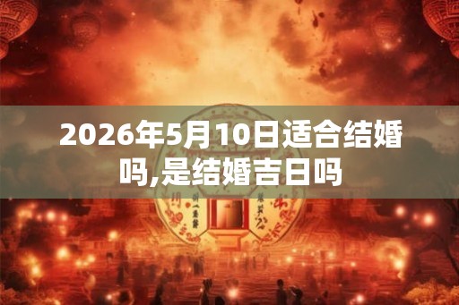2026年5月10日适合结婚吗,是结婚吉日吗