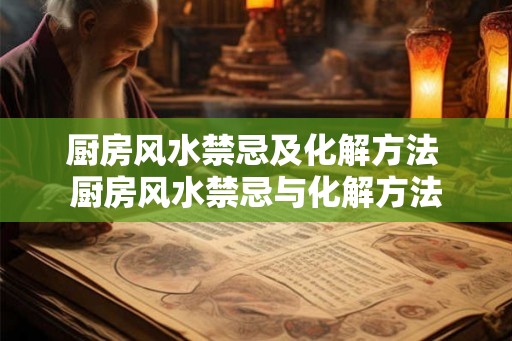 厨房风水禁忌及化解方法 厨房风水禁忌与化解方法