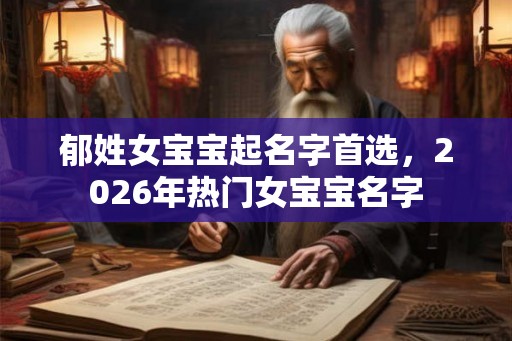 郁姓女宝宝起名字首选，2026年热门女宝宝名字