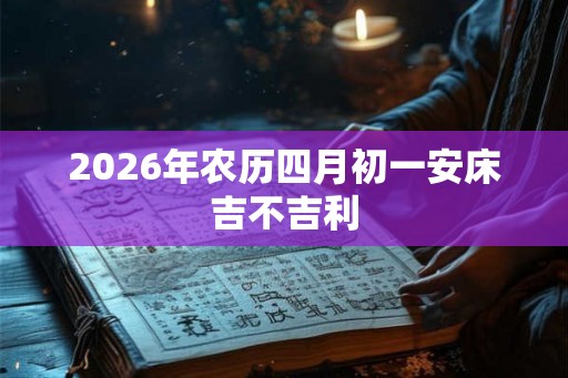 2026年农历四月初一安床吉不吉利