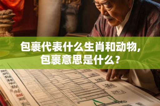 包裹代表什么生肖和动物,包裹意思是什么？
