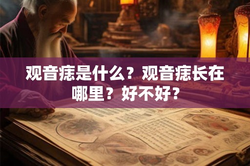 观音痣是什么?观音痣长在哪里?好不好? 观音痣是什么?观音痣长在哪里?好不好?