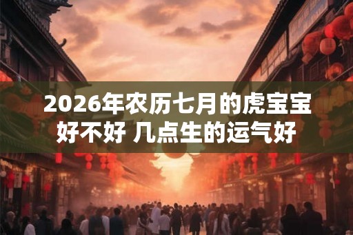 2026年农历七月的虎宝宝好不好 几点生的运气好 2026年农历七月的虎宝宝好不好 几点生的运气好