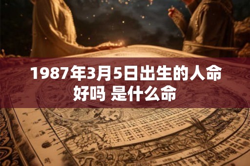 1987年3月5日出生的人命好吗 是什么命