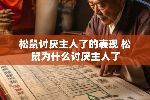 松鼠讨厌主人了的表现 松鼠为什么讨厌主人了 松鼠讨厌主人了的表现 松鼠为什么讨厌主人了