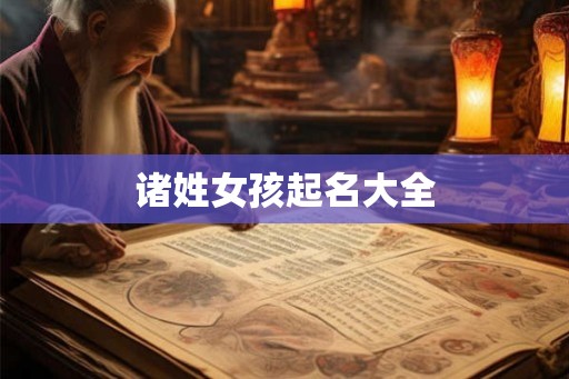 诸姓女孩起名大全