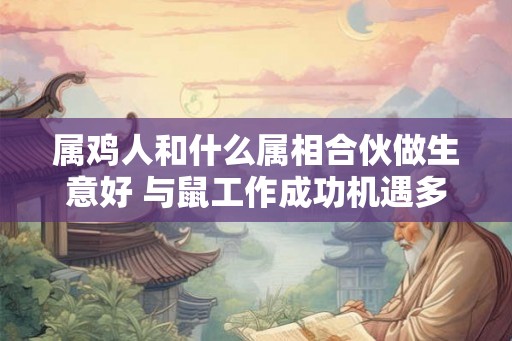 属鸡人和什么属相合伙做生意好 与鼠工作成功机遇多 属鸡人和什么属相合伙做生意好 与鼠工作成功机遇多
