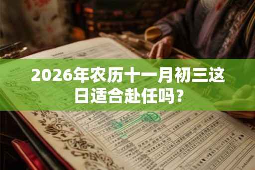 2026年农历十一月初三这日适合赴任吗? 2026年农历十一月初三这日适合赴任吗?