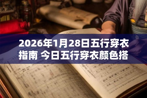 2026年1月28日五行穿衣指南 今日五行穿衣颜色搭配