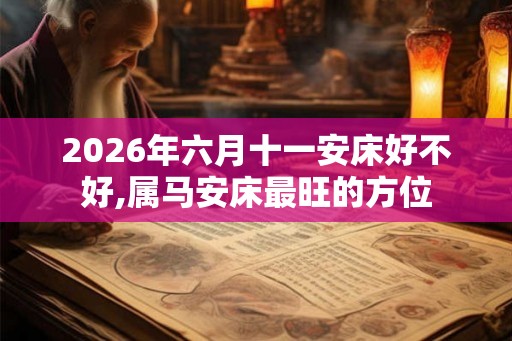 2026年六月十一安床好不好,属马安床最旺的方位