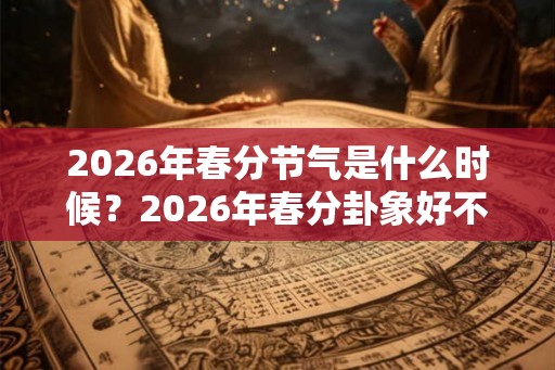 2026年春分节气是什么时候？2026年春分卦象好不好？