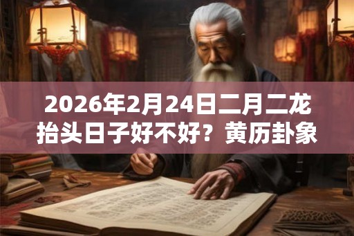 2026年2月24日二月二龙抬头日子好不好？黄历卦象如何？