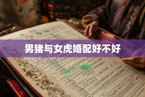 男猪与女虎婚配好不好