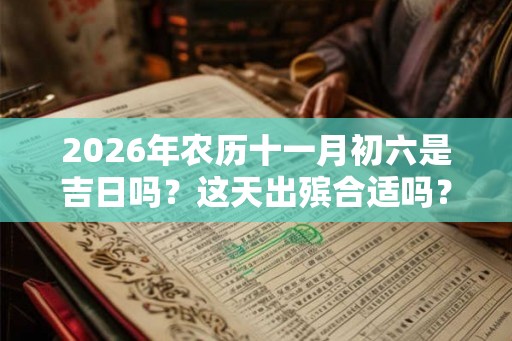 2026年农历十一月初六是吉日吗？这天出殡合适吗？