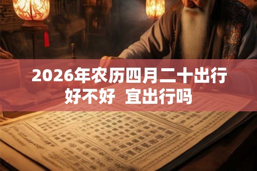 2026年农历四月二十出行好不好  宜出行吗