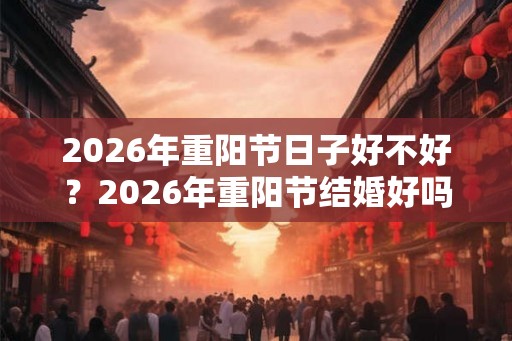 2026年重阳节日子好不好？2026年重阳节结婚好吗吉利吗？