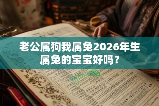 老公属狗我属兔2026年生属兔的宝宝好吗？