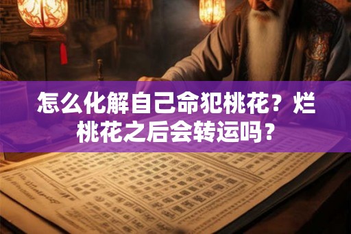 怎么化解自己命犯桃花？烂桃花之后会转运吗？