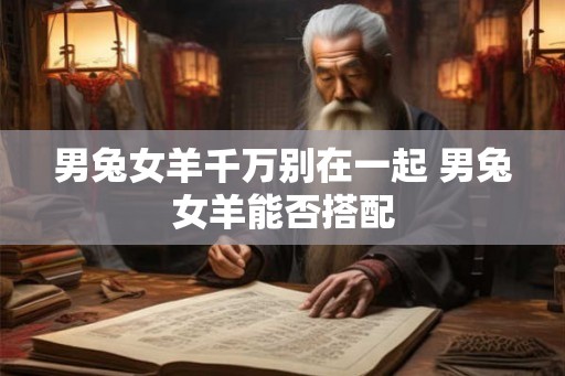 男兔女羊千万别在一起 男兔女羊能否搭配 男兔女羊千万别在一起 男兔女羊能否搭配