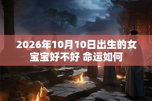 2026年10月10日出生的女宝宝好不好 命运如何