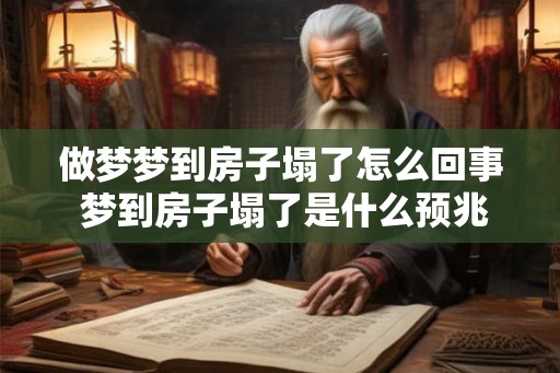 做梦梦到房子塌了怎么回事 梦到房子塌了是什么预兆 做梦梦到房子塌了怎么回事 梦到房子塌了是什么预兆