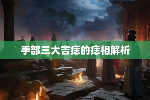 手部三大吉痣的痣相解析 手部三大吉痣的痣相解析