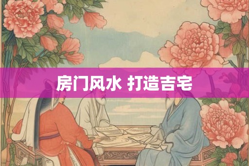 房门风水 打造吉宅