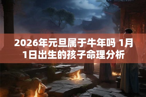 2026年元旦属于牛年吗 1月1日出生的孩子命理分析