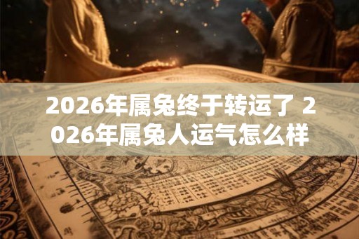 2026年属兔终于转运了 2026年属兔人运气怎么样