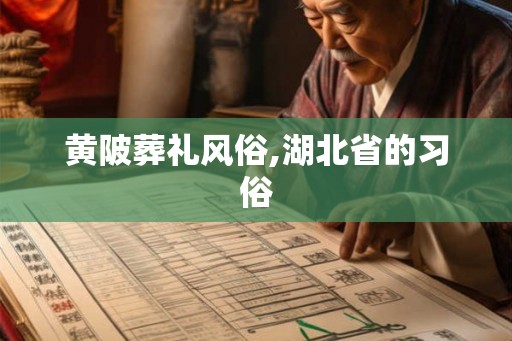 黄陂葬礼风俗,湖北省的习俗