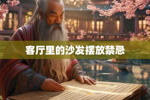 客厅里的沙发摆放禁忌 客厅里的沙发摆放禁忌