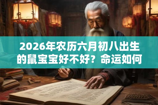 2026年农历六月初八出生的鼠宝宝好不好？命运如何？