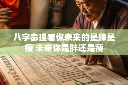 八字命理看你未来的是胖是瘦 未来你是胖还是瘦