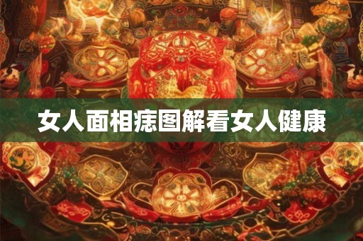 女人面相痣图解看女人健康