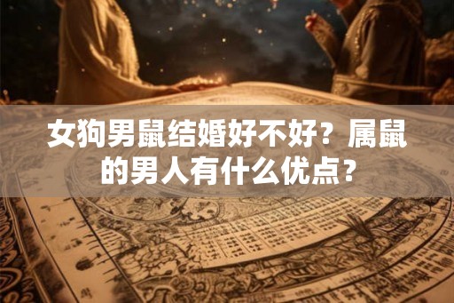 女狗男鼠结婚好不好？属鼠的男人有什么优点？