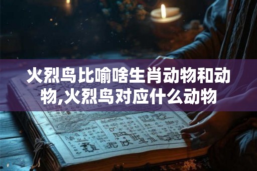 火烈鸟比喻啥生肖动物和动物,火烈鸟对应什么动物