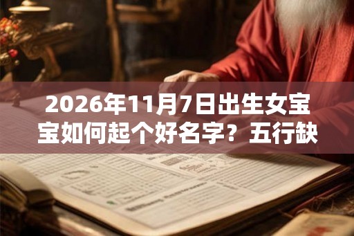 2026年11月7日出生女宝宝如何起个好名字？五行缺什么？