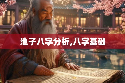 池子八字分析,八字基础