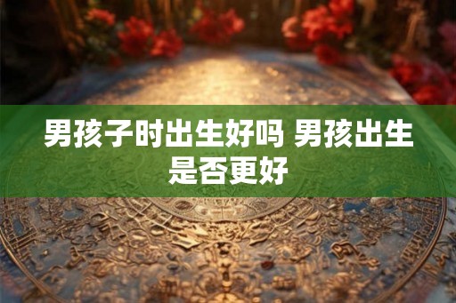男孩子时出生好吗 男孩出生是否更好