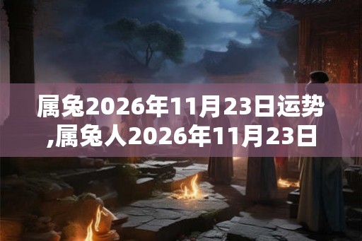 属兔2026年11月23日运势,属兔人2026年11月23日财运,生肖兔2026年11月23日运势