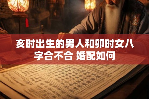 亥时出生的男人和卯时女八字合不合 婚配如何