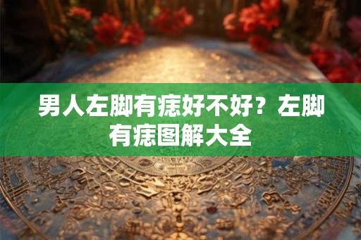 男人左脚有痣好不好?左脚有痣图解大全 男人左脚有痣好不好?左脚有痣图解大全