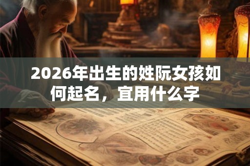 2026年出生的姓阮女孩如何起名，宜用什么字