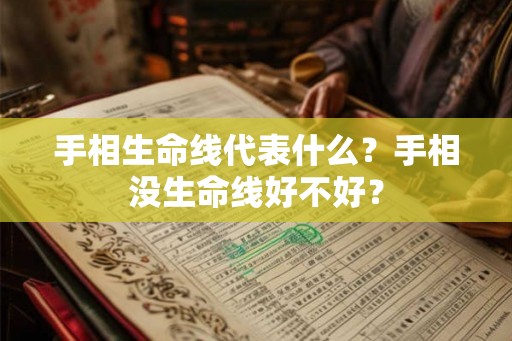 手相生命线代表什么？手相没生命线好不好？