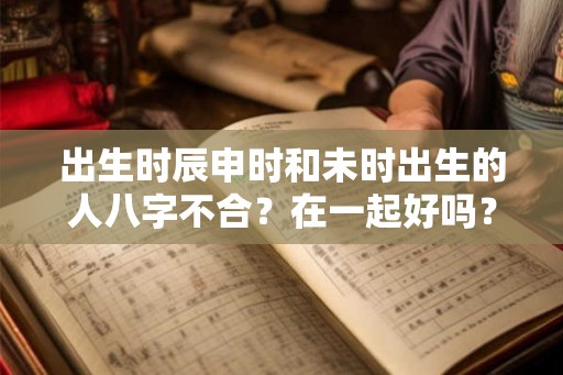 出生时辰申时和未时出生的人八字不合？在一起好吗？